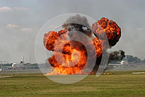 Runway Explosion