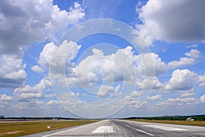 Runway Over Cloudscape