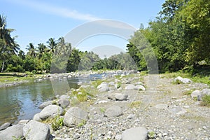 Ruparan riverbank located at barangay Ruparan, Digos City, Davao del Sur, Philippines