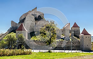 Rupea fortress,medieval landmark of Transylvania