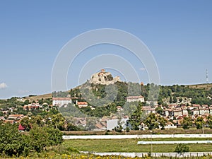 Rupea fortress and a part of the village