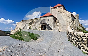 Rupea Fortress in Transylvania, Romania