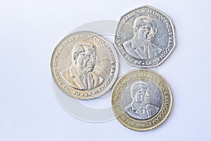 rupees coins of the Republic of Mauritius. Beau Bassin Mauritius