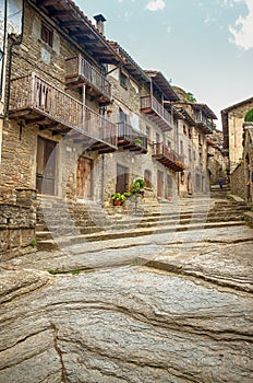 Rupit, medieval spanish village