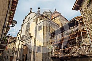 Rupit, medieval spanish village