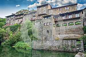 Rupit, medieval spanish village