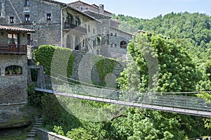 Rupit suspension bridge