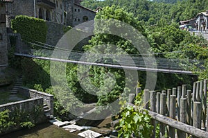 Rupit suspension bridge