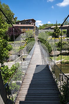 Rupit suspension bridge
