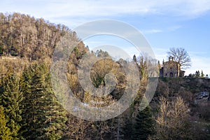 Rupit village in Catalonia, Spain, one hour from Barcelona