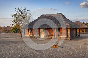 Rural African Homestead