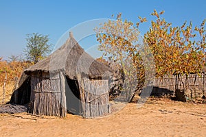 Rural African hut