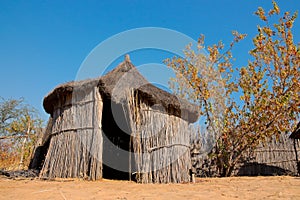 Rural African hut