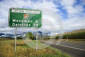 Rural Australia highway