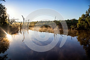 Rural Billabong in Queensland Australia