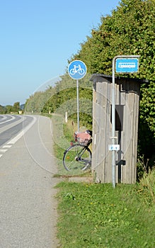 Rural bus shelter