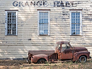 Rural California Grange Hall