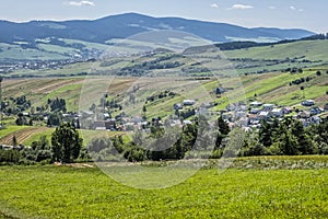 Rural country, Orava region, Slovakia, travel destination