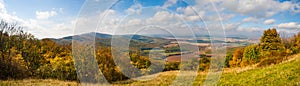 Rural countryside panorama