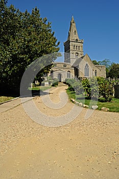 Rural English church