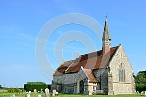 Rural english parish church