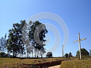 Rural fields in Minas Gerais, Brazil
