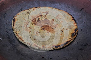 Indian bread: Bajre ki roti (Millet)