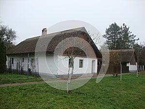 Rural household, rural house and garden, rural idyll