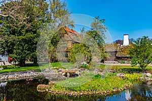 Rural houses at the Kulturen open-air museum in Lund, Sweden photo