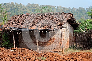 Rural Indian hut