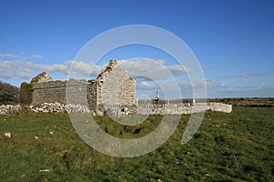 Rural Irish cemetery