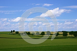 Rural landscape photo