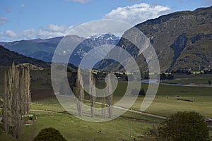 Rural landscape along the Carratera Austral