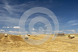 Rural landscape in Basilicata at summer