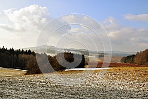 Rural Landscape in Bohemian Paradise