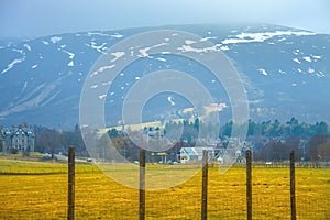 Rural landscape, Braemar, Aberdeenshire, Scotland, UK