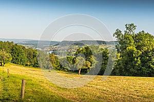 Rural landscape in canton Thurgau, Switzerland photo