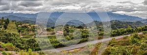 Rural landscape of Cartago Province, Costa Rica photo