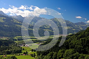 Rural landscape, Gruyere - Switzerland