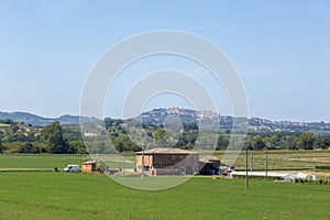 Rural landscape of the Italian region of Tuscany near Florence