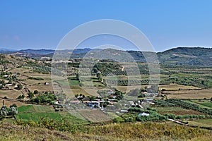 Rural landscape near Apollonia, Albania