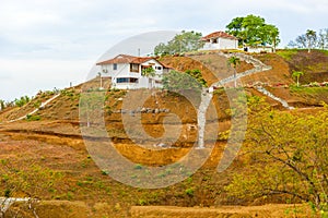 Rural landscape near Pedasi in Panama. photo