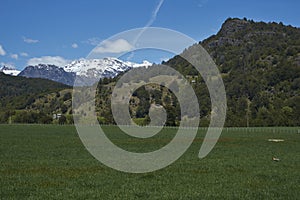 Rural landscape of Patagonia