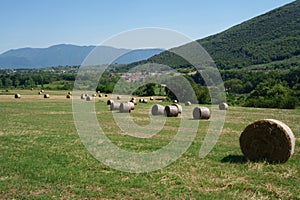 Rural landscape in Sannio, near Cerreto Sannita