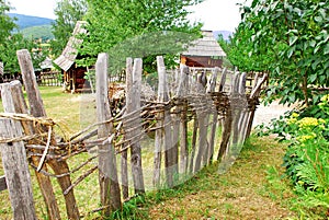 Rural landscape Serbia photo