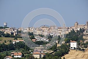 Landscape near Sant`Elpidio a Mare Marches, italy photo