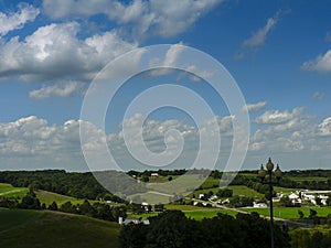 Rural Landscape in Summer, Walnut Creek, Ohio