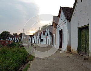 Rural landscape with winery