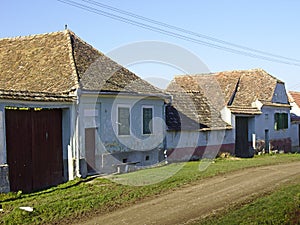 Rural lane in Romania