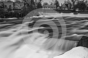 Rural landscapes and waterscapes of Ontario Canada featuring sunset skies and general nature farming agricultural scenics photo